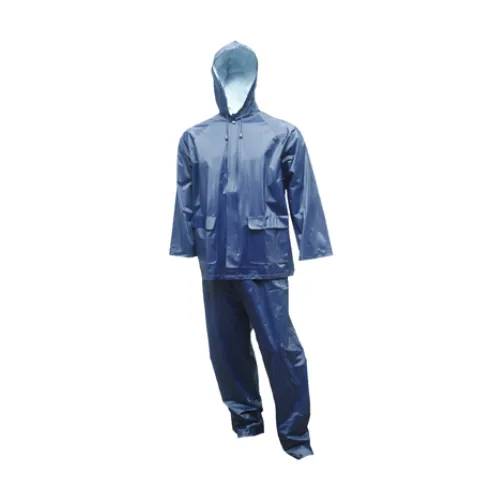 2PC LG Navy Rain Suit