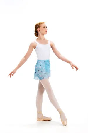 501NU Girls Wrap Skirt in Nutcracker Print