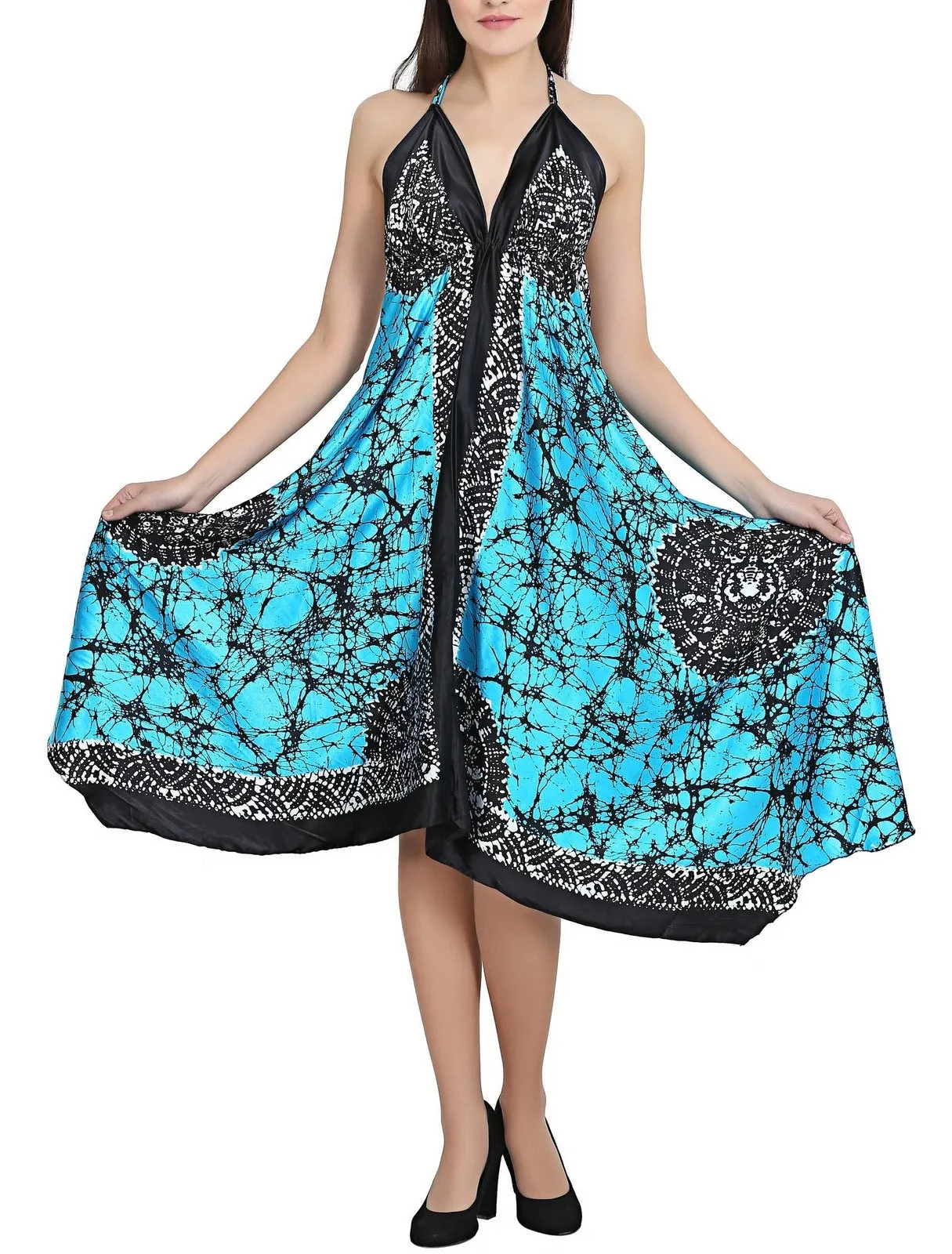 801 Batik Scarf Dress