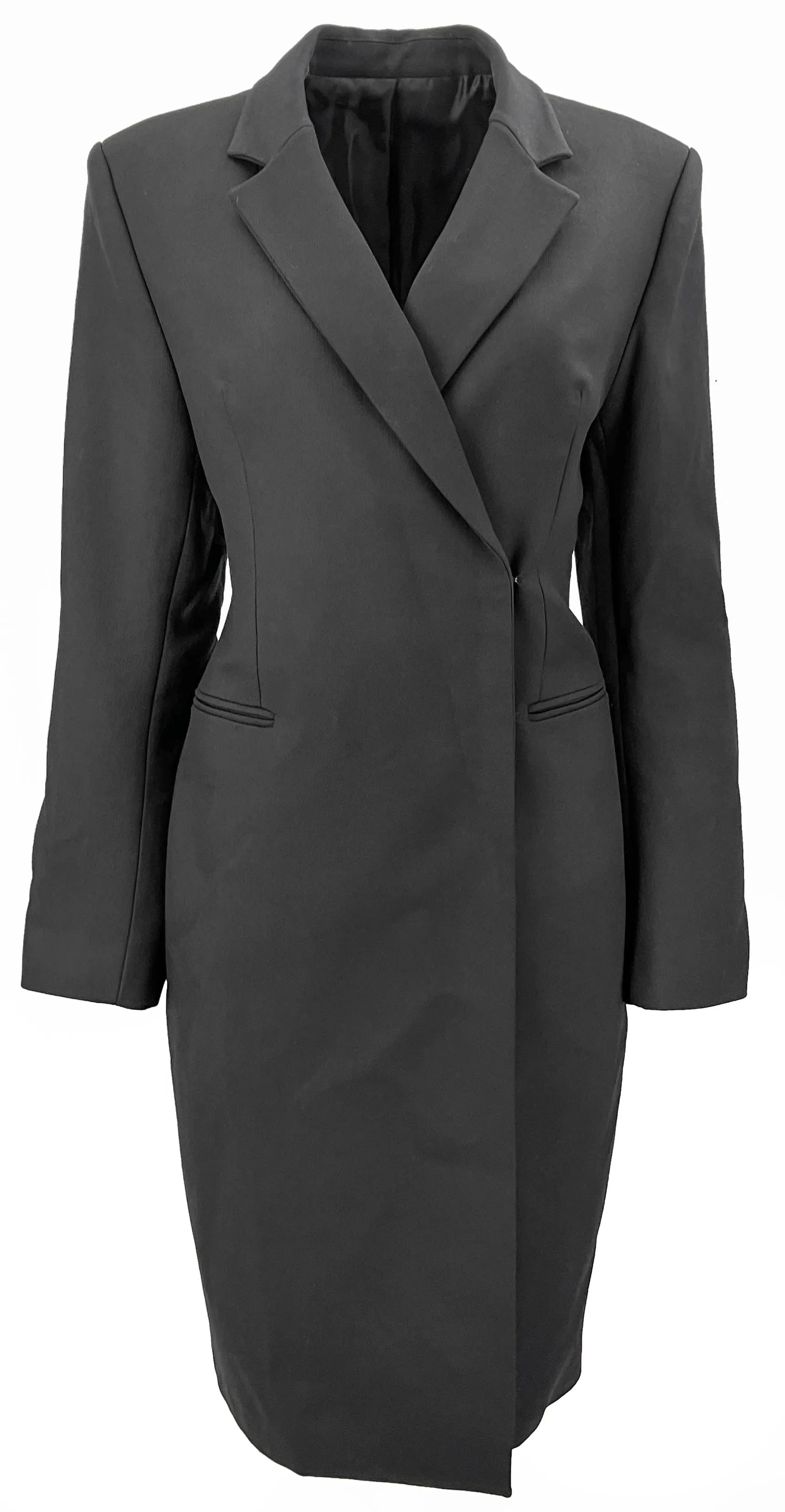 Alaïa Wool Coat in Black