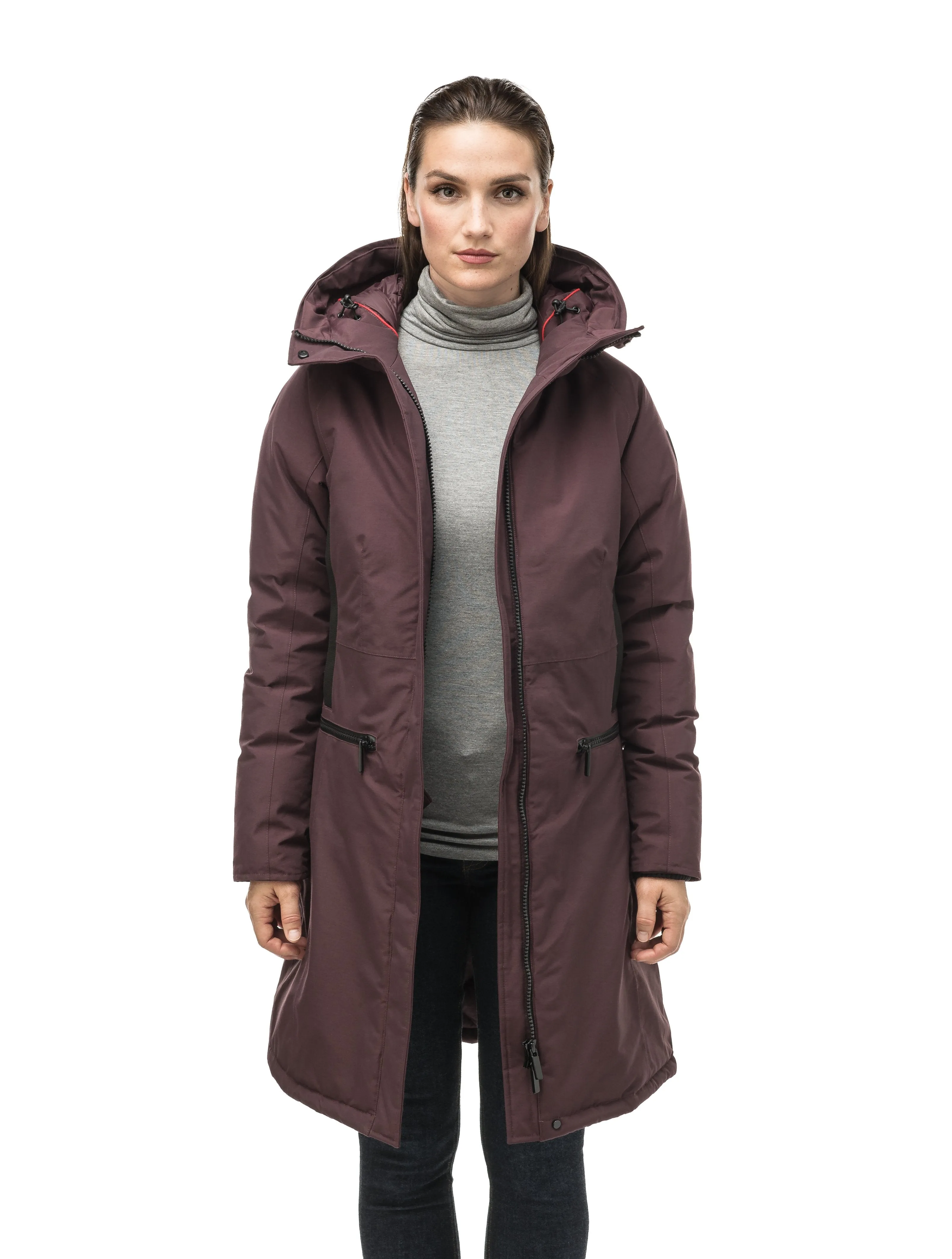 Alissa Women's Midi Fitted Parka