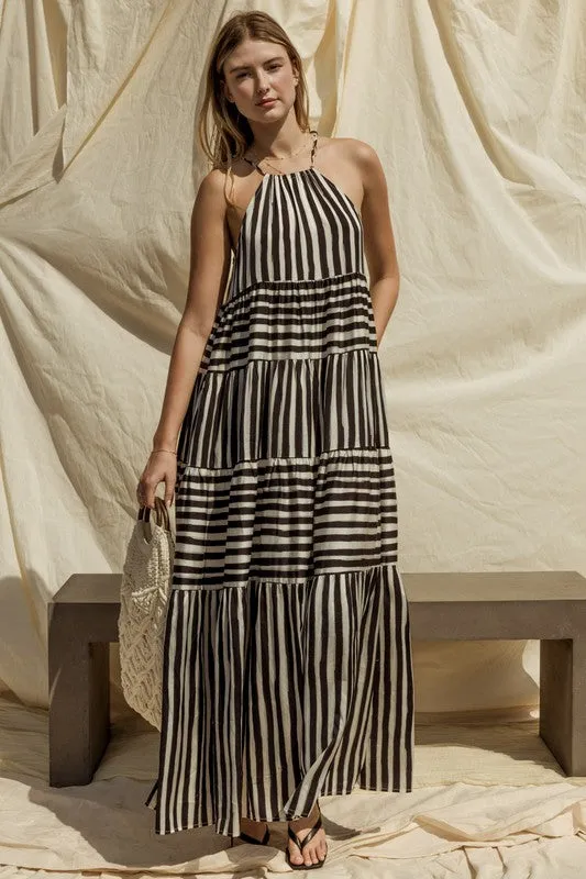 Alma Maxi Tiered Dress