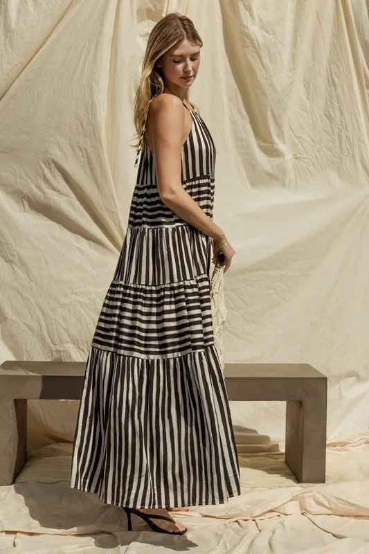 Alma Maxi Tiered Dress