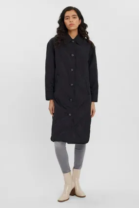 Ambere Merson Long Coat - Black