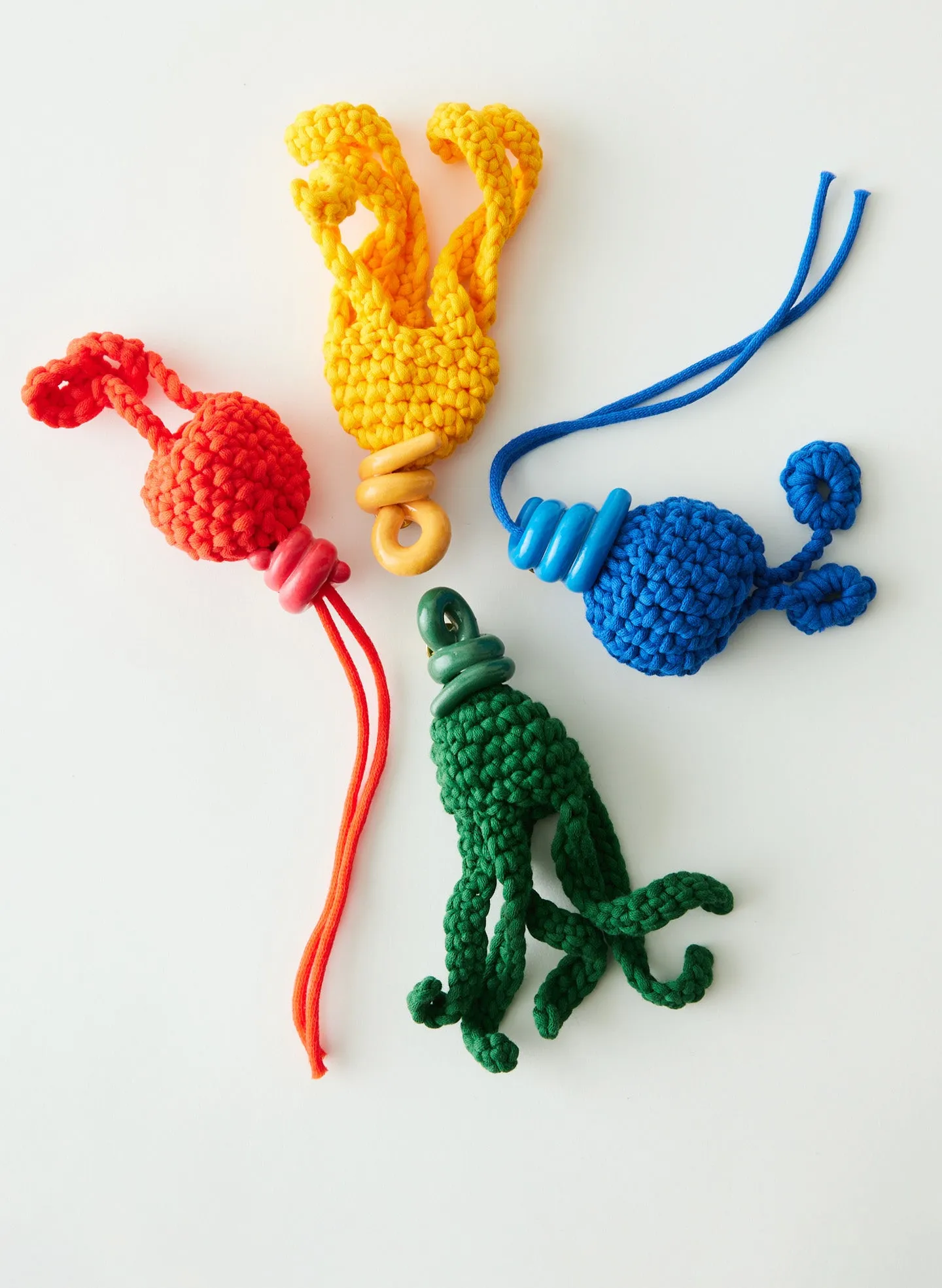 Amico Crochet Charms - Set of 4