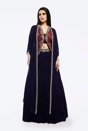 Arcane Jacket Lehenga