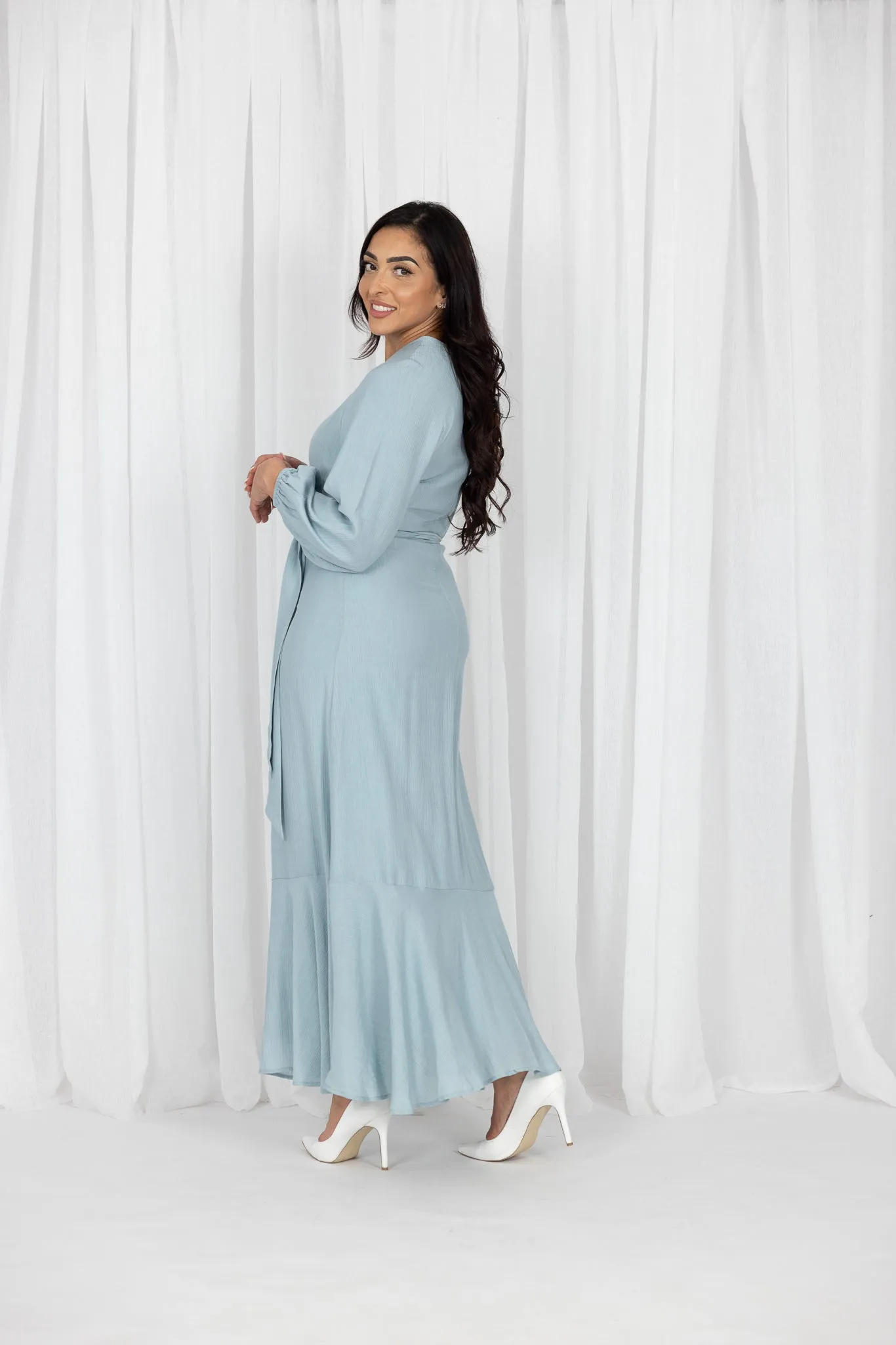 Arella Tie Maxi Dress