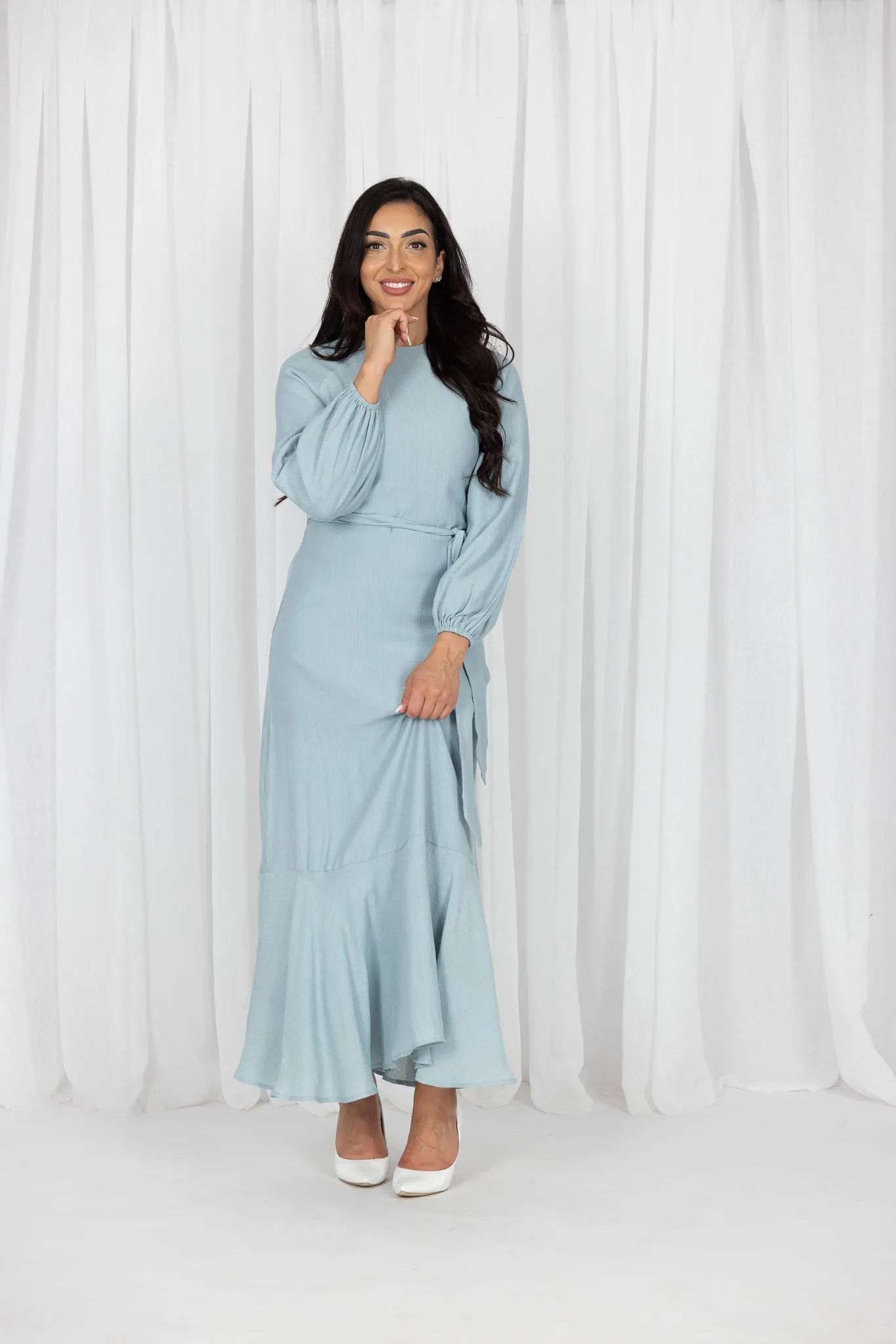 Arella Tie Maxi Dress