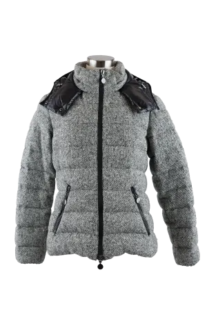 Astere Wool Quilted Down Puffer Jacket