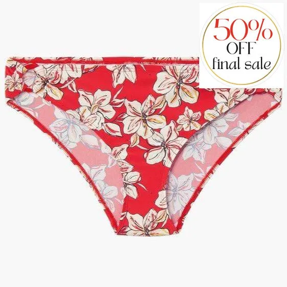 Aubade Parfums D'Ete' Brazilian Bikini Brief In Red TU22