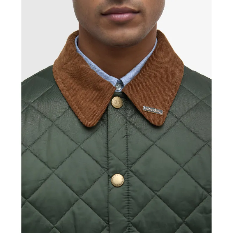 Barbour 30th Anniversary Liddesdale Quilted Mens Jacket - Olive