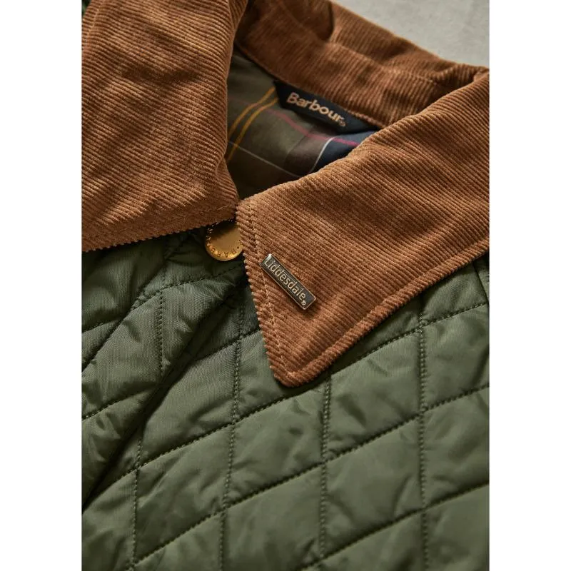 Barbour 30th Anniversary Oversized Ladies Liddesdale Jacket - Olive/Classic