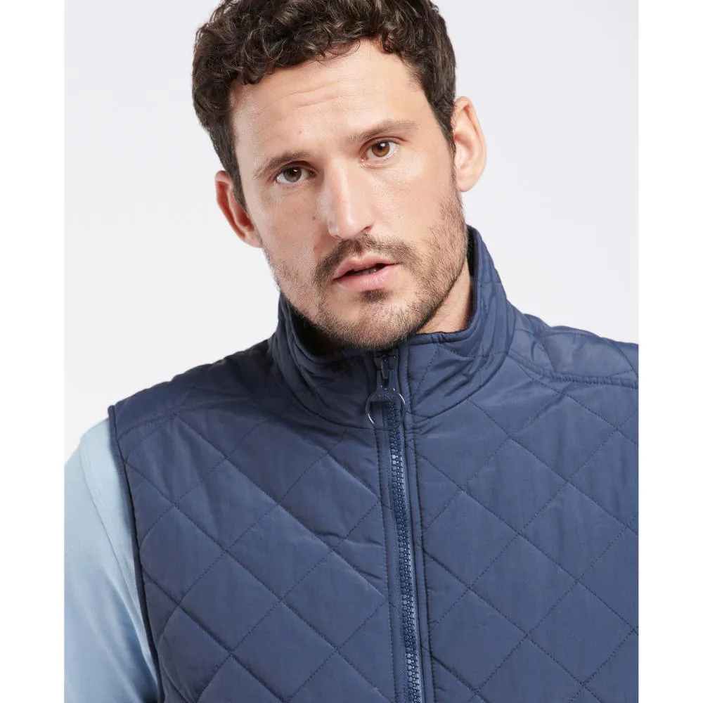 Barbour Fernwood Mens Quilted Gilet - Navy