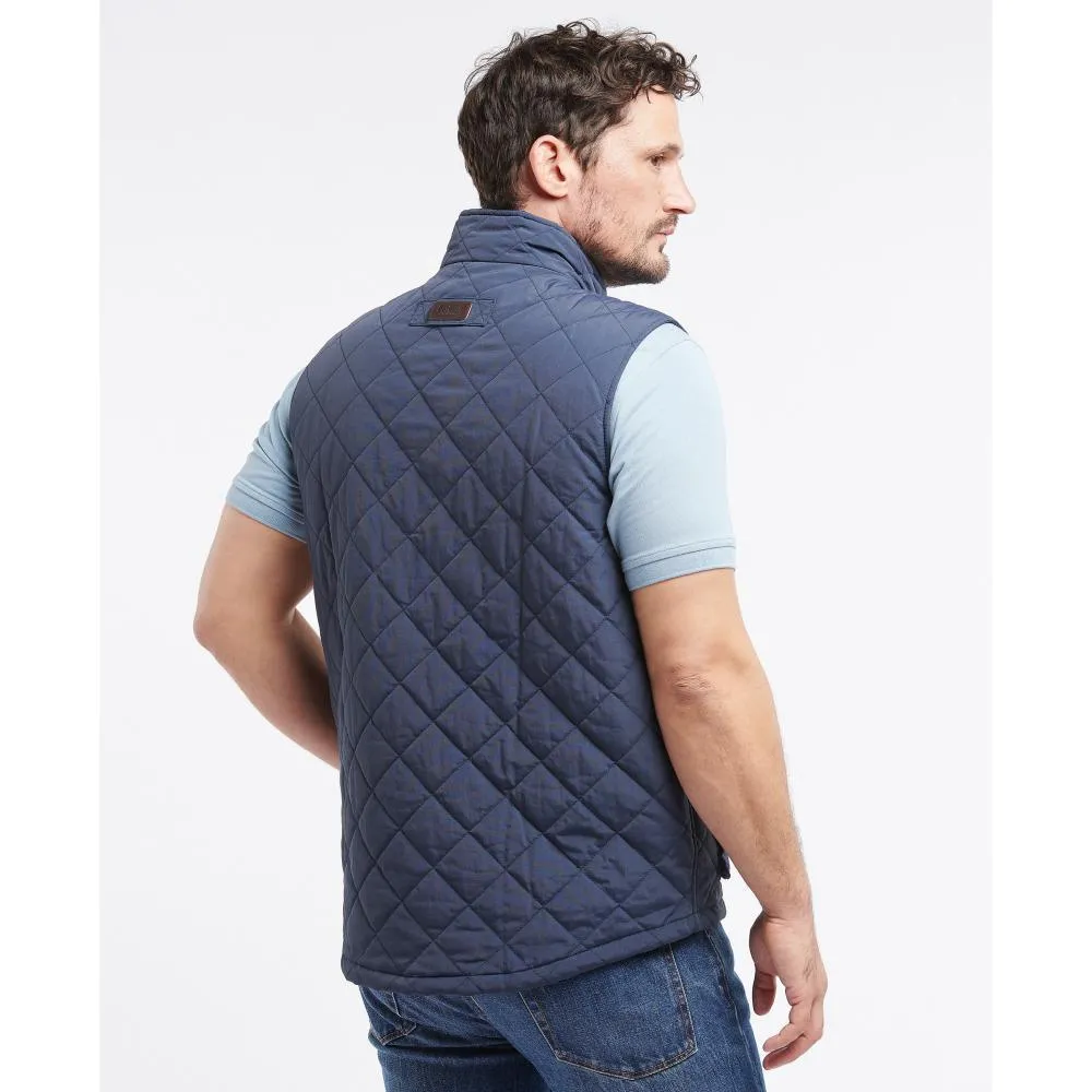 Barbour Fernwood Mens Quilted Gilet - Navy