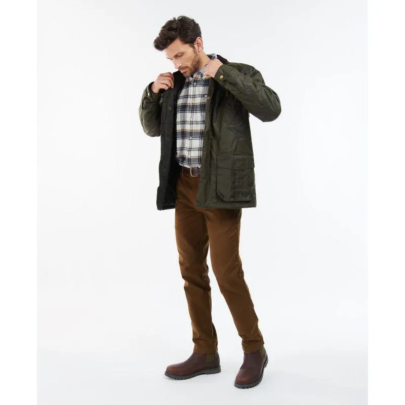 Barbour Findon Mens Wax Jacket - Archive Olive