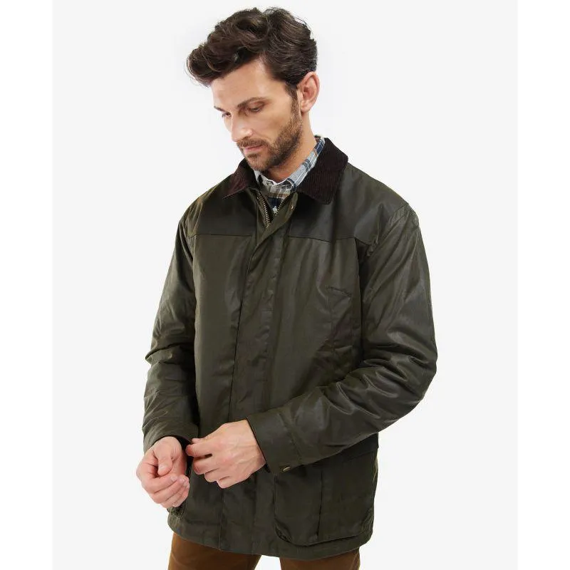 Barbour Findon Mens Wax Jacket - Archive Olive