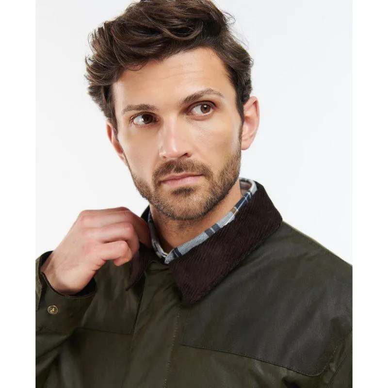 Barbour Findon Mens Wax Jacket - Archive Olive