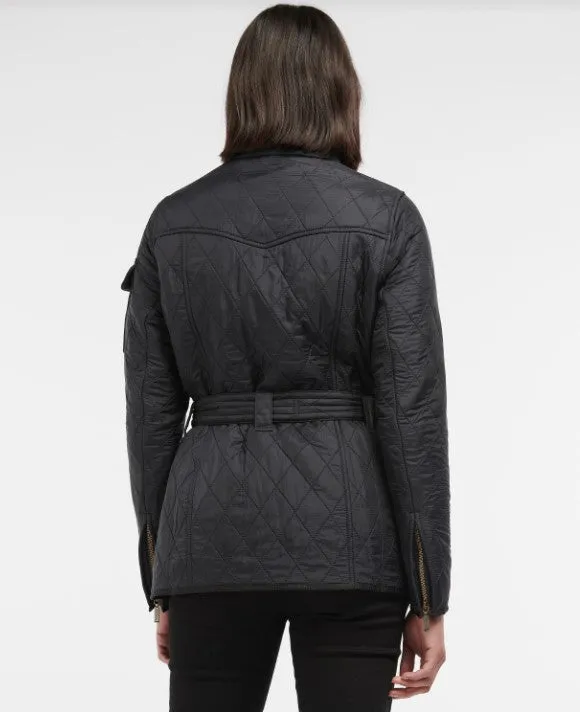 Barbour Polarquilt Ladies Quilted Jacket in Black