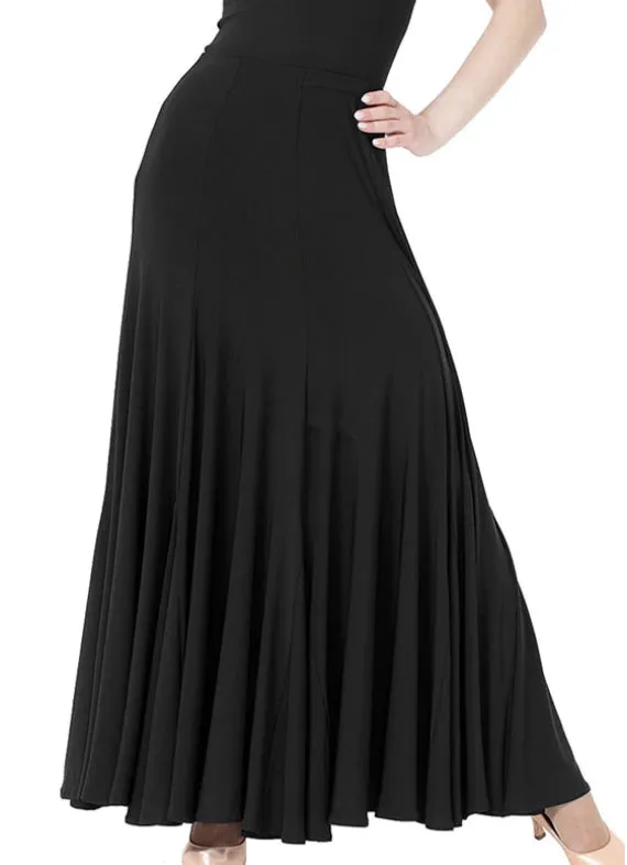 Basic Long Panel Skirt