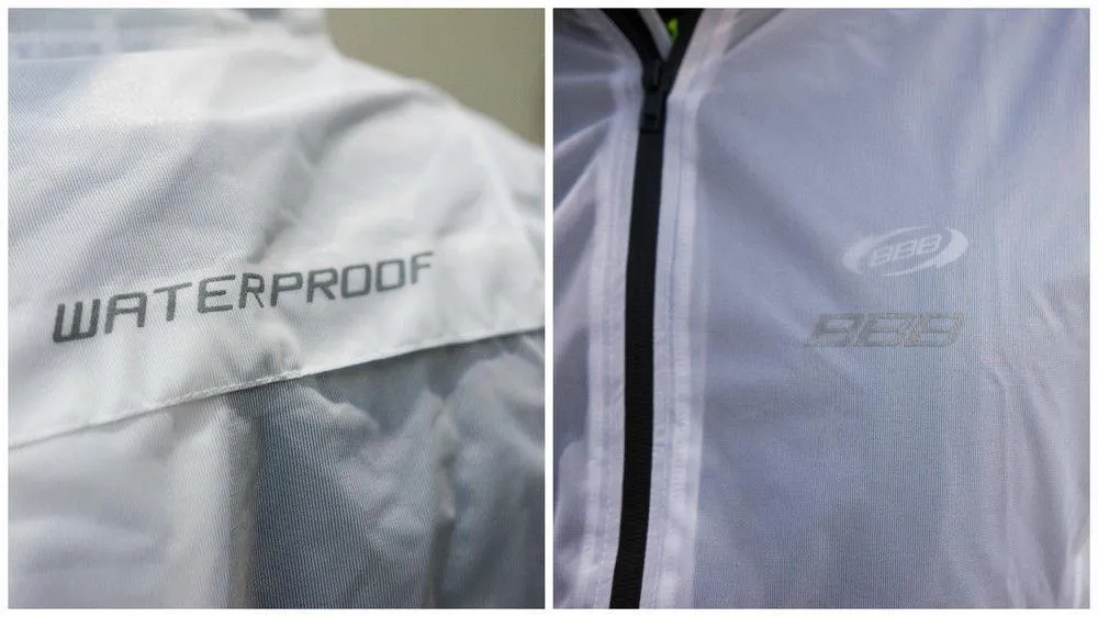 BBB Stormshield Rain Jacket - semi transparent white