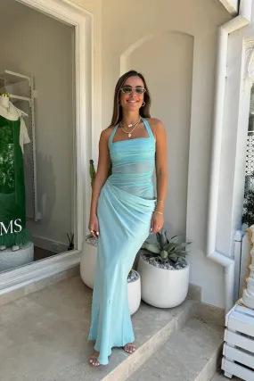 Benni Gina Maxi Dress - Aquamarine