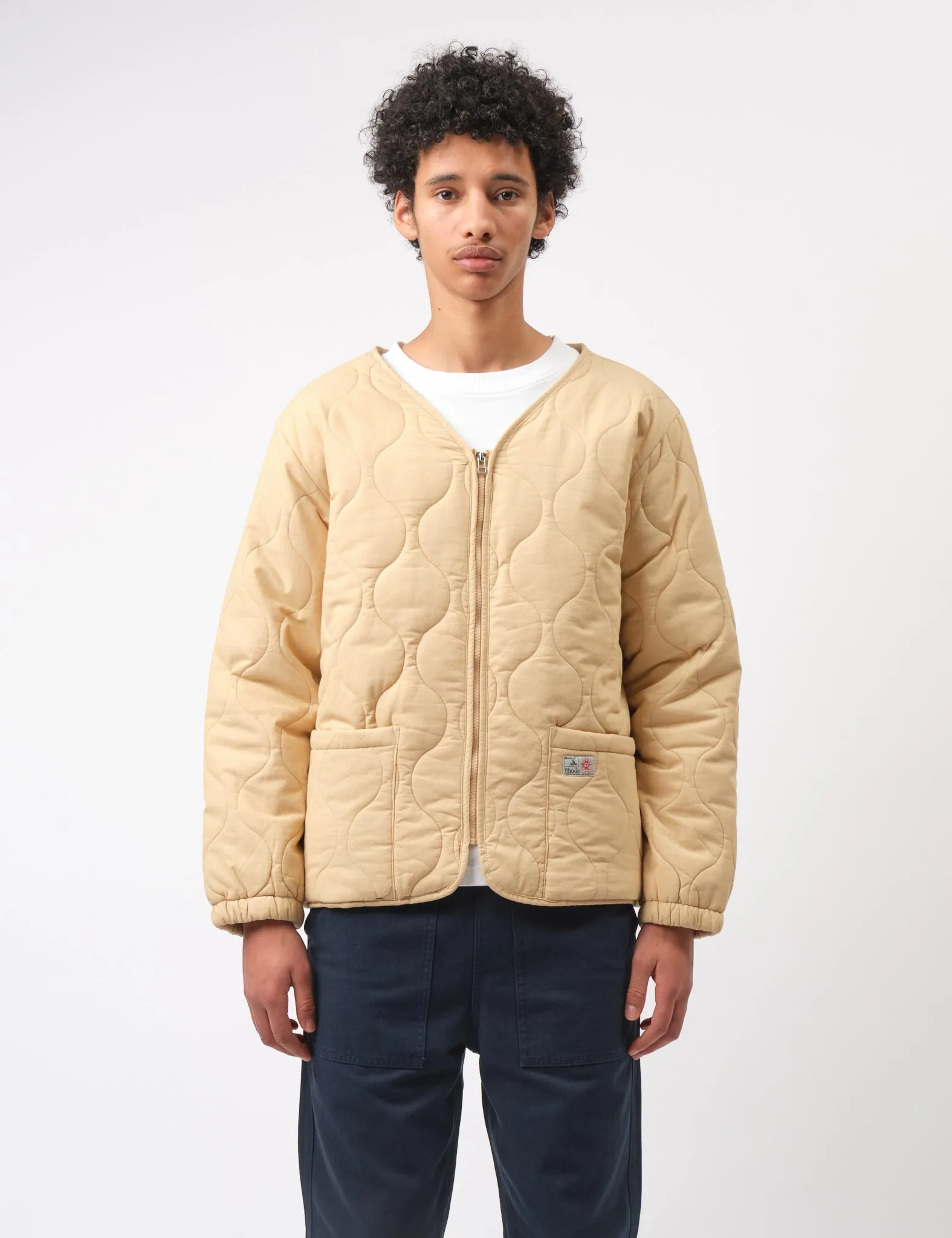 Bhode Quilted Jacket - Parchment