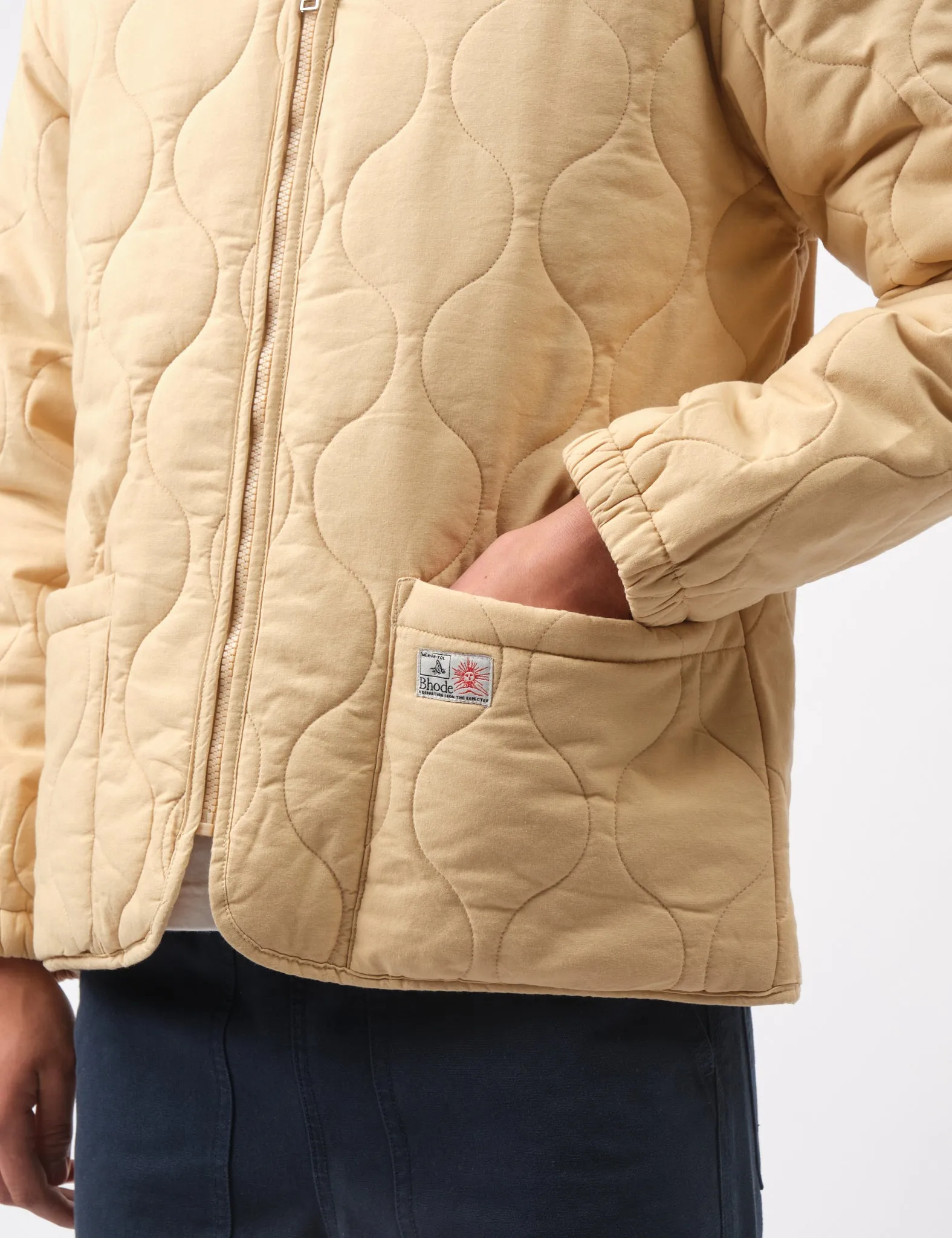 Bhode Quilted Jacket - Parchment