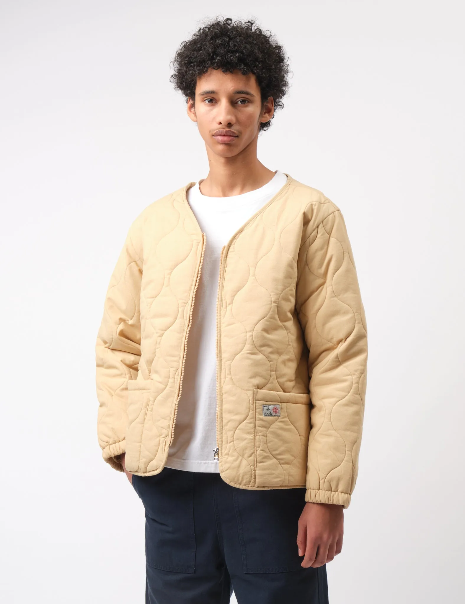 Bhode Quilted Jacket - Parchment