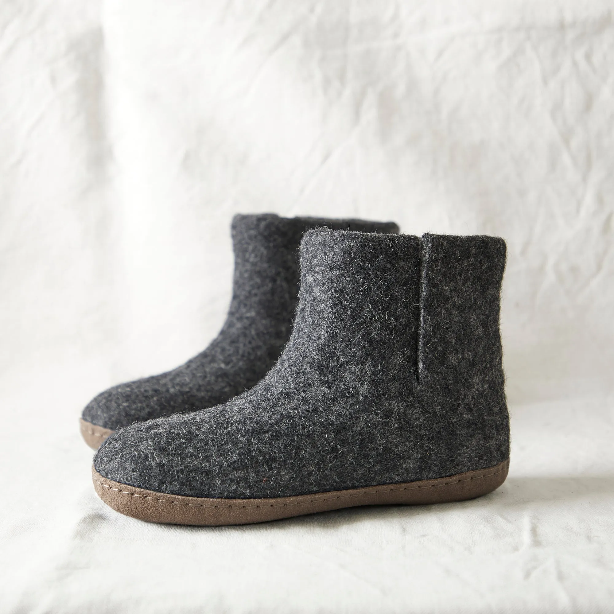 BIDI Unisex Felt Slipper Boot EU37-EU45 (WS)