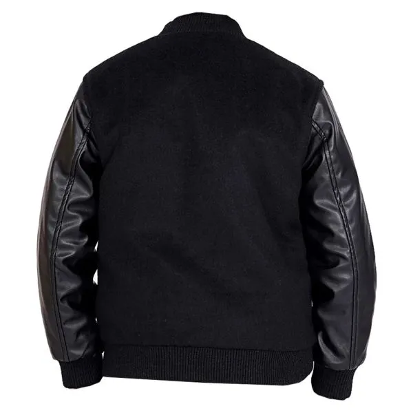 Black Bomber Jacket Kids