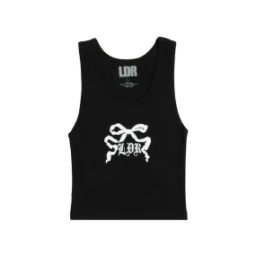 Black Tank Top With LDR Ribbon