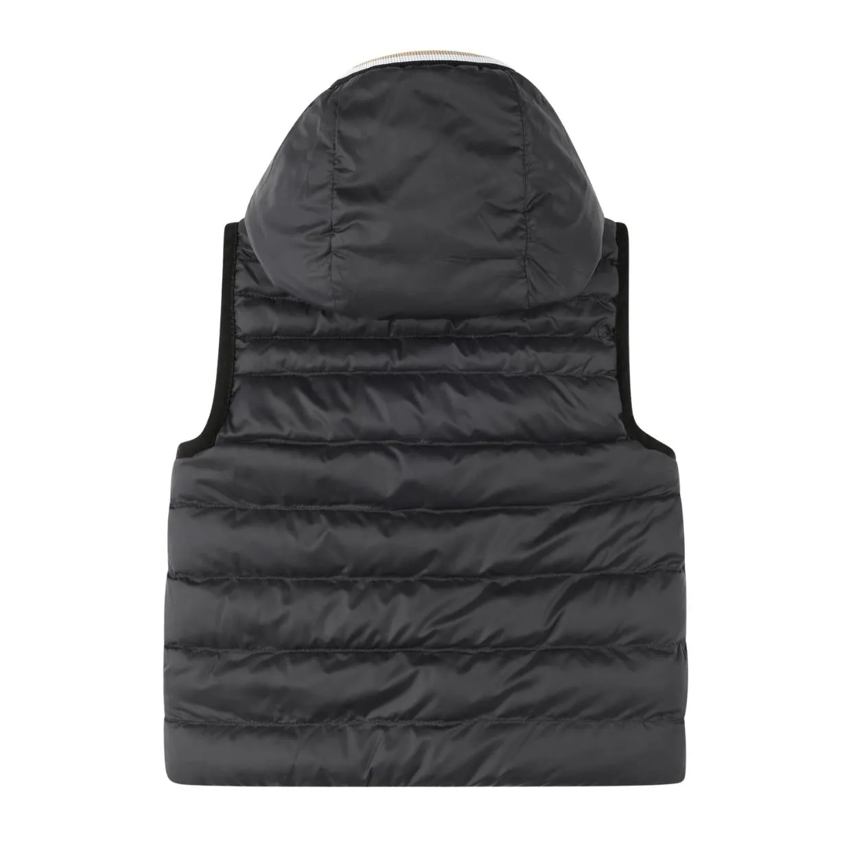 BOSS Baby Medium Grey Reversible Hooded Gilet