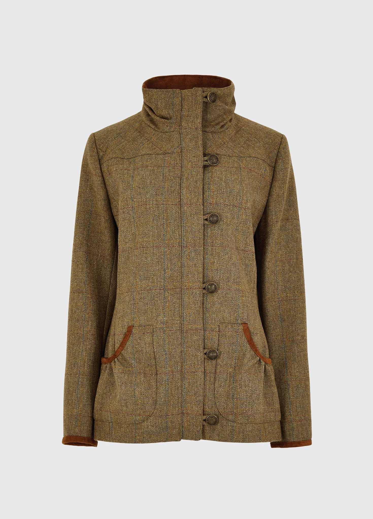 Bracken Tweed Coat - Burren