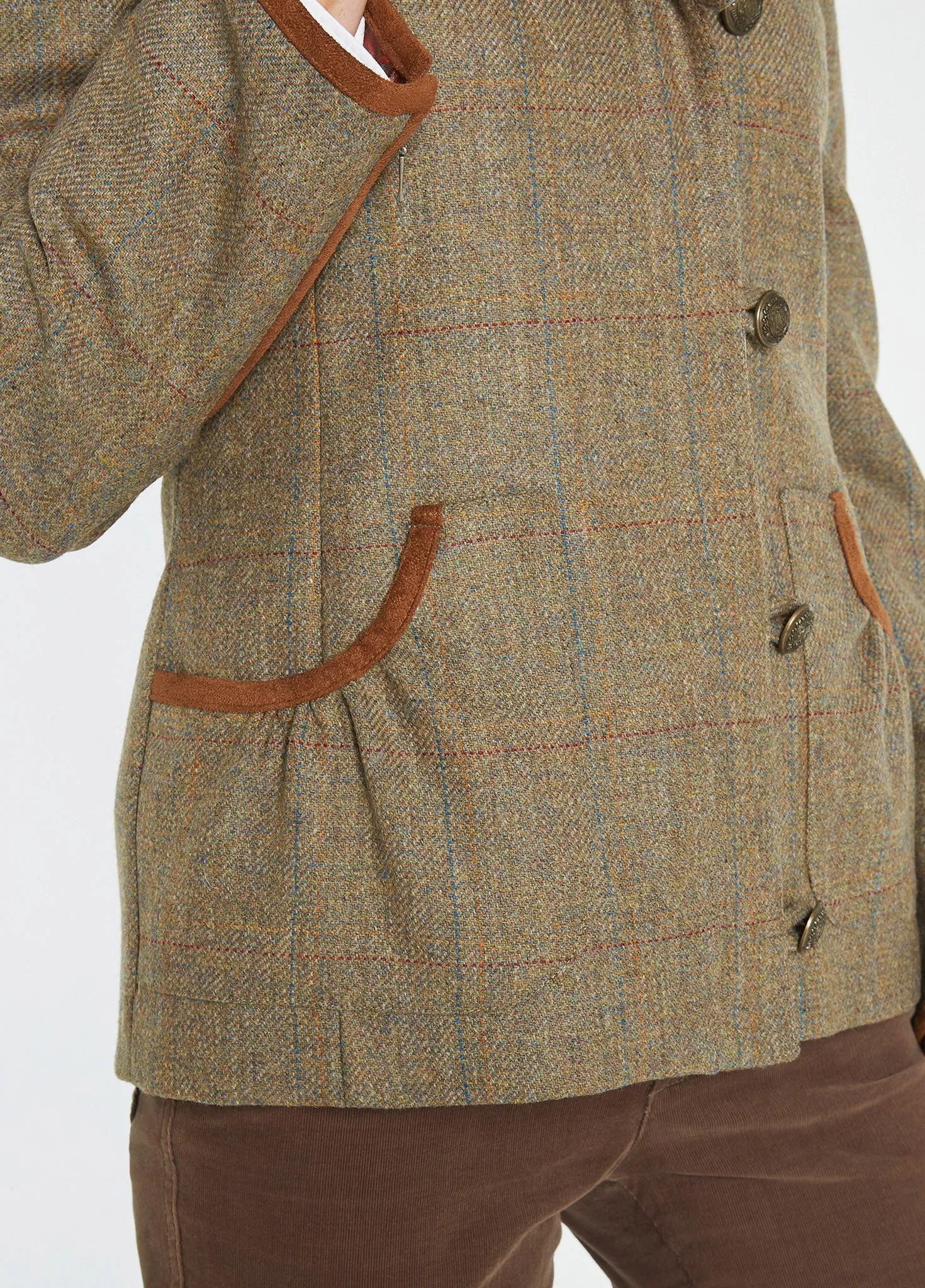 Bracken Tweed Coat - Burren