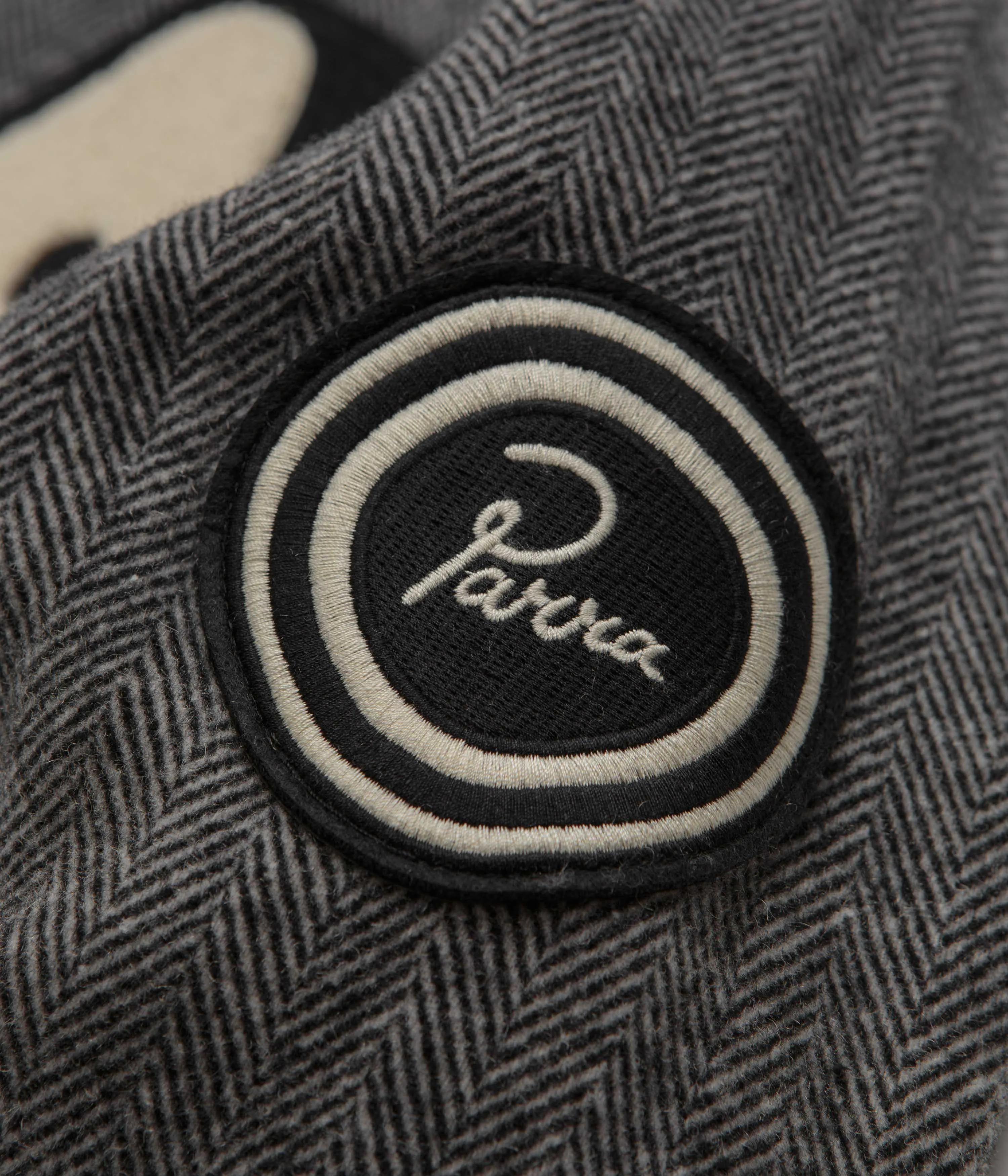 by Parra Rounded Par Varsity Jacket - Dark Grey