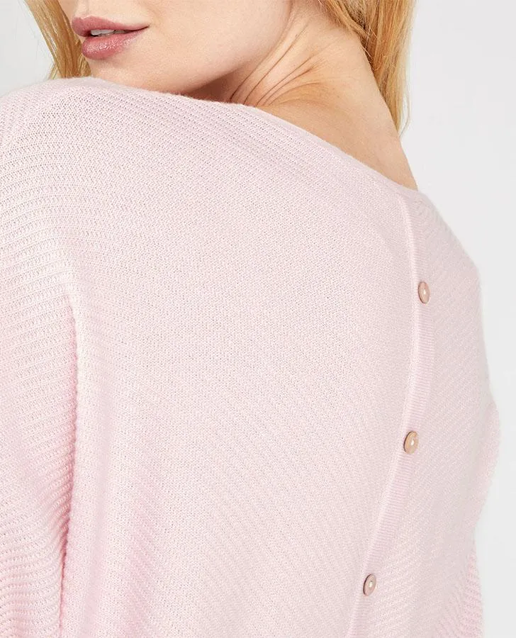 Camellia Batwing Rib Detail Sweater