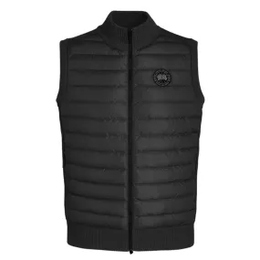 Canada Goose Men's Hybridge Knit Vest - Black Disc