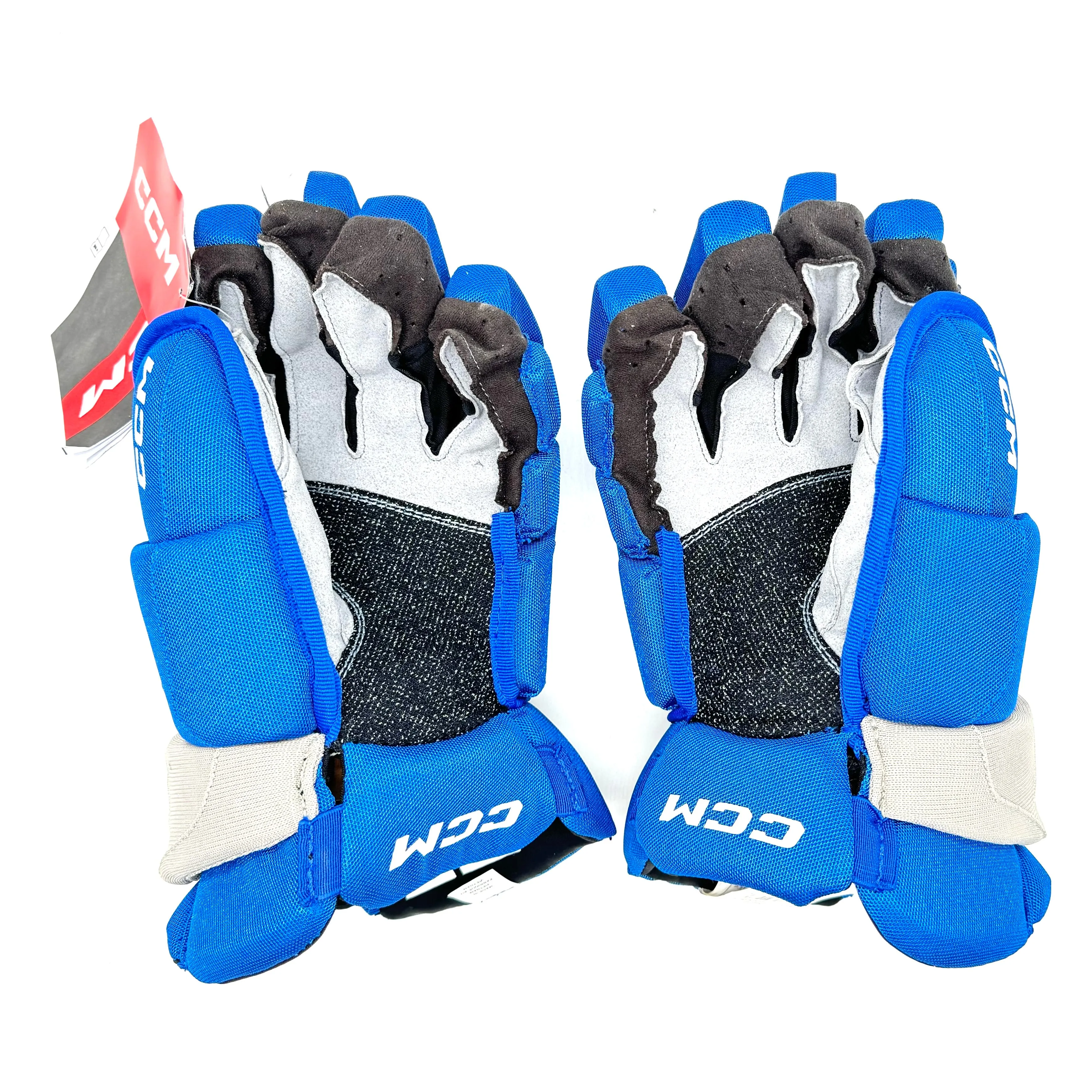 CCM HGJSCHLPP - OHL Pro Stock Glove (Blue/Grey/White)