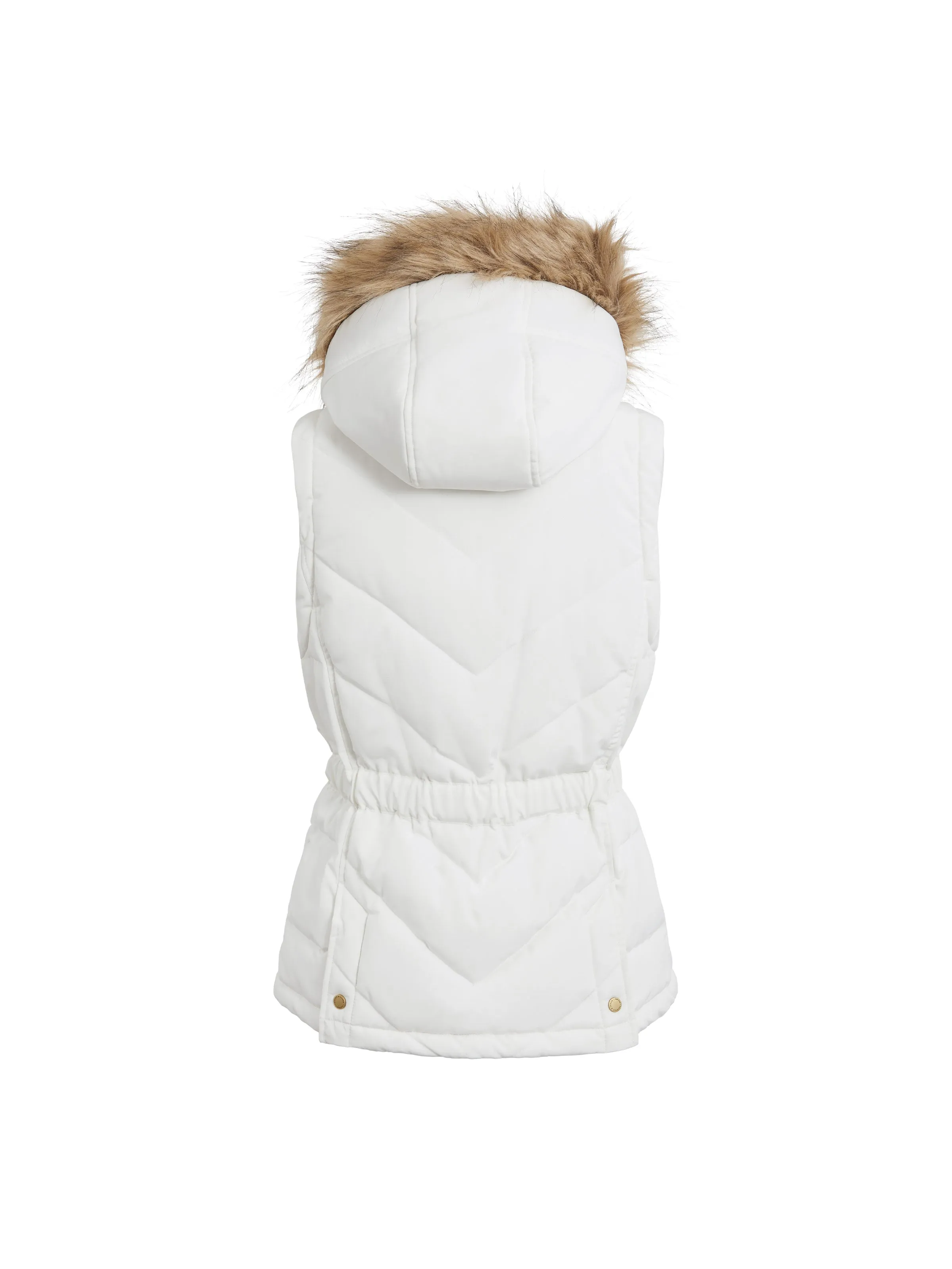 Charlotte Gilet - Winter White