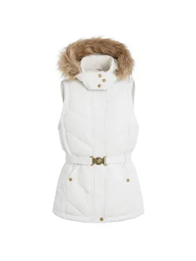 Charlotte Gilet - Winter White