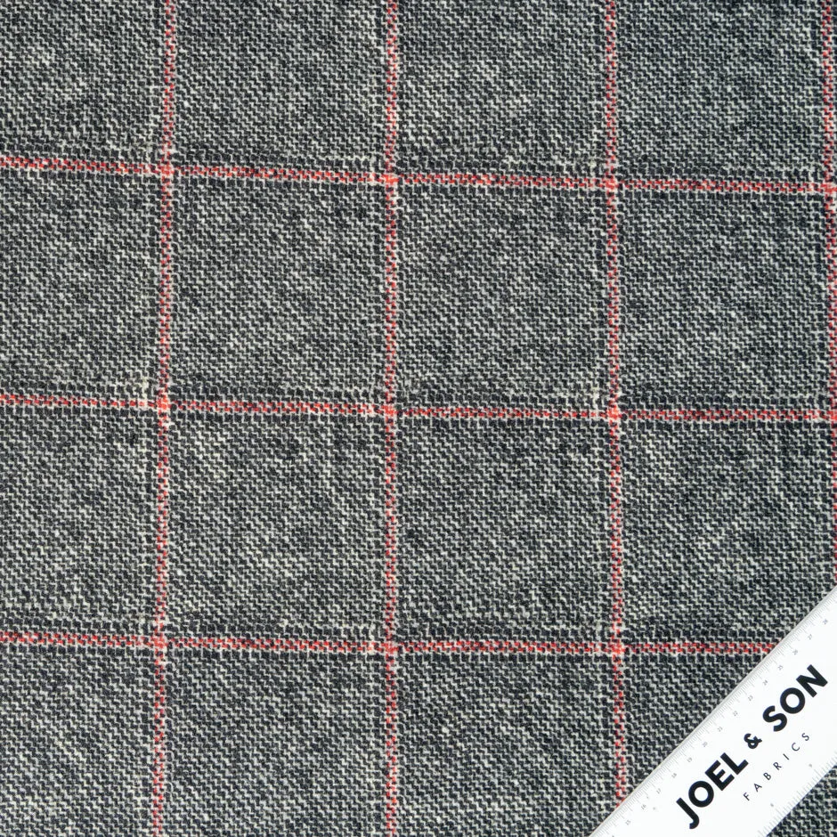 Checkered & Paisley Printed Double Sided Pure Wool