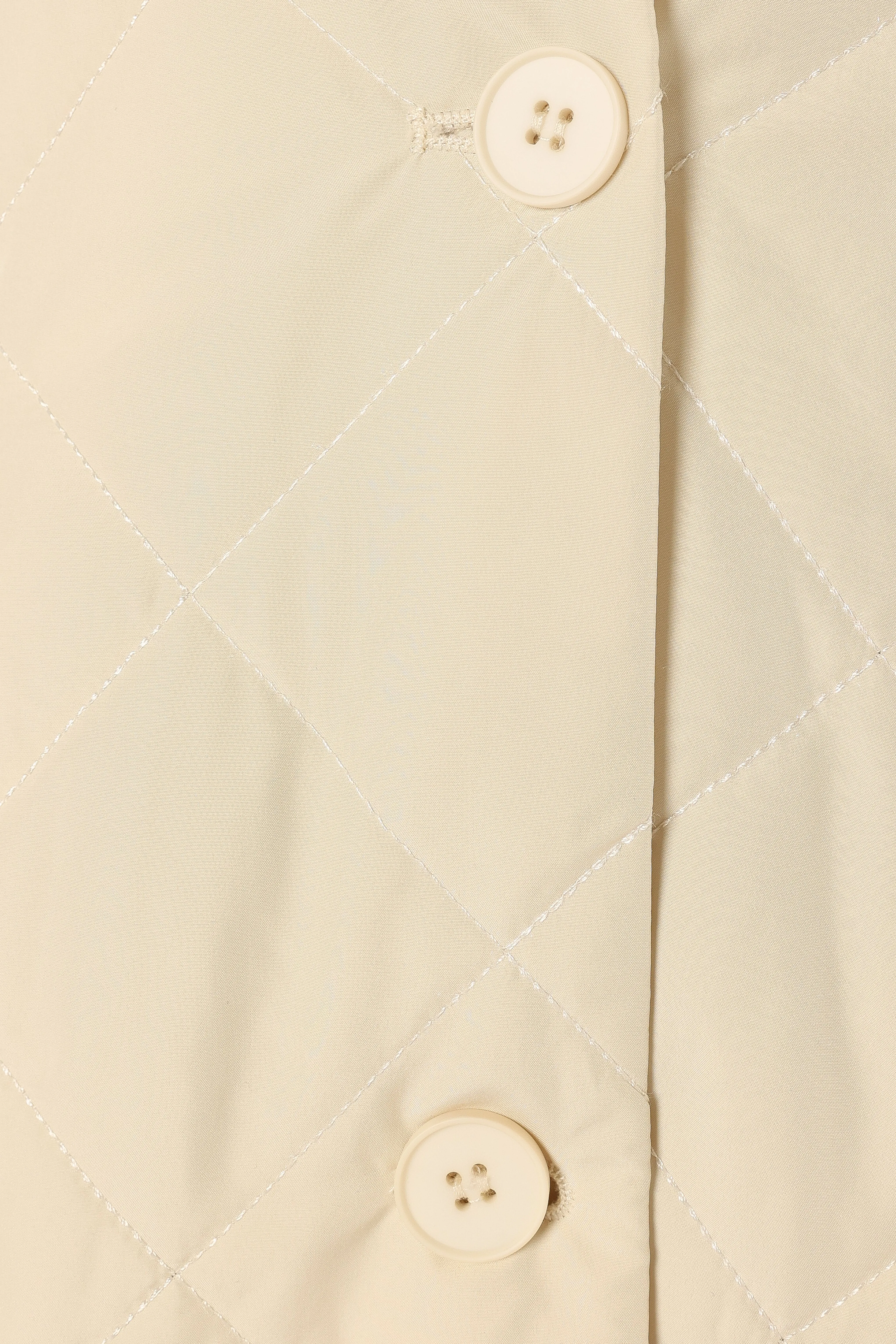 Clea Quilted Jacket - Bone