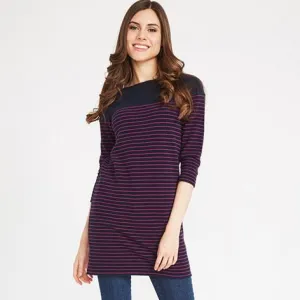 Colour Block Stripe Tunic