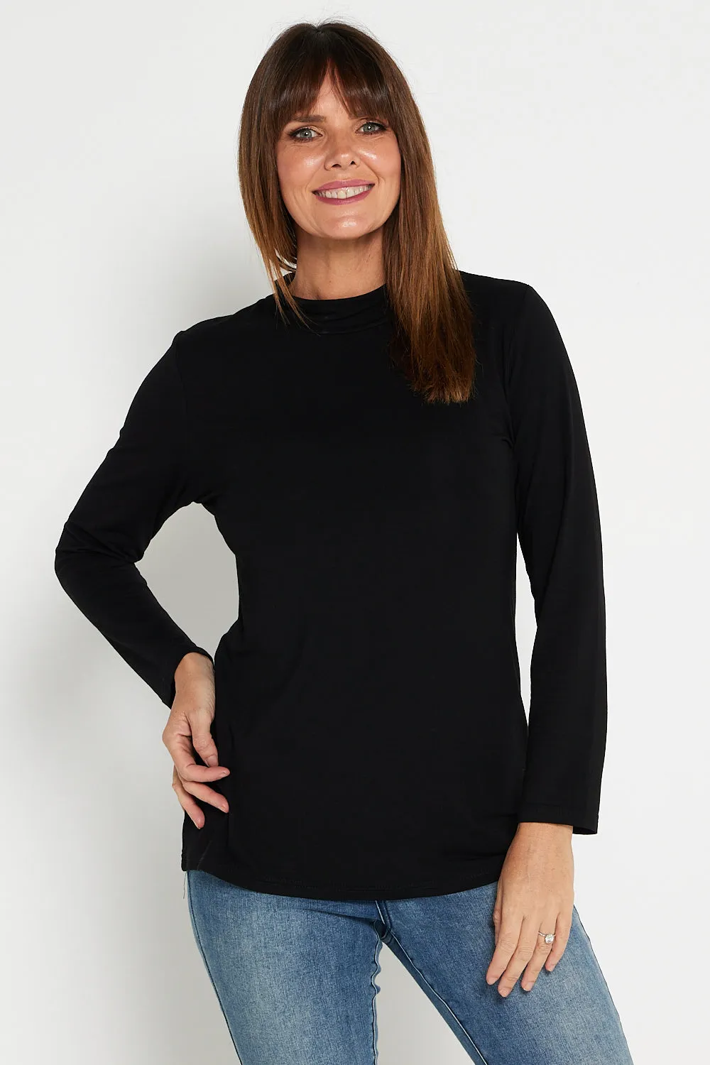 Deb Bamboo Skivvy - Black