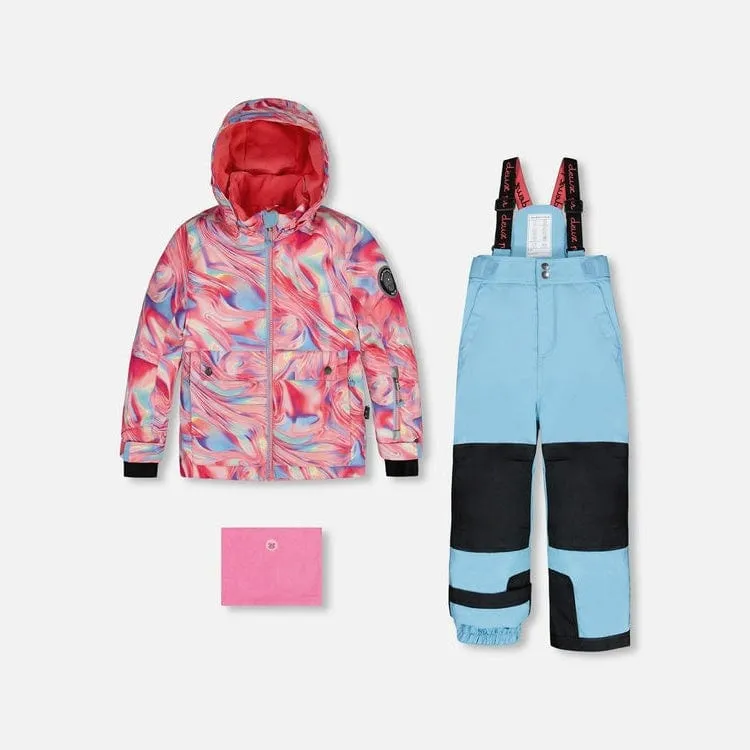 Deux Par Deux Two-Piece Snowsuit - Air Blue