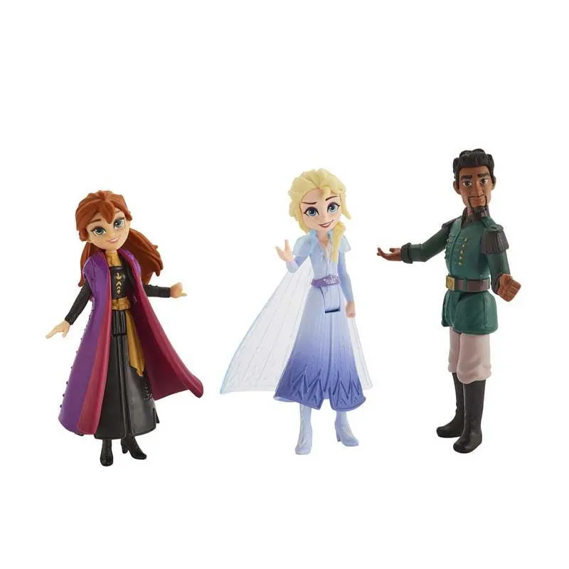 Disney Frozen Anna, Elsa, and Mattias Small Dolls 3-Pack Inspired by the Disney Frozen 2