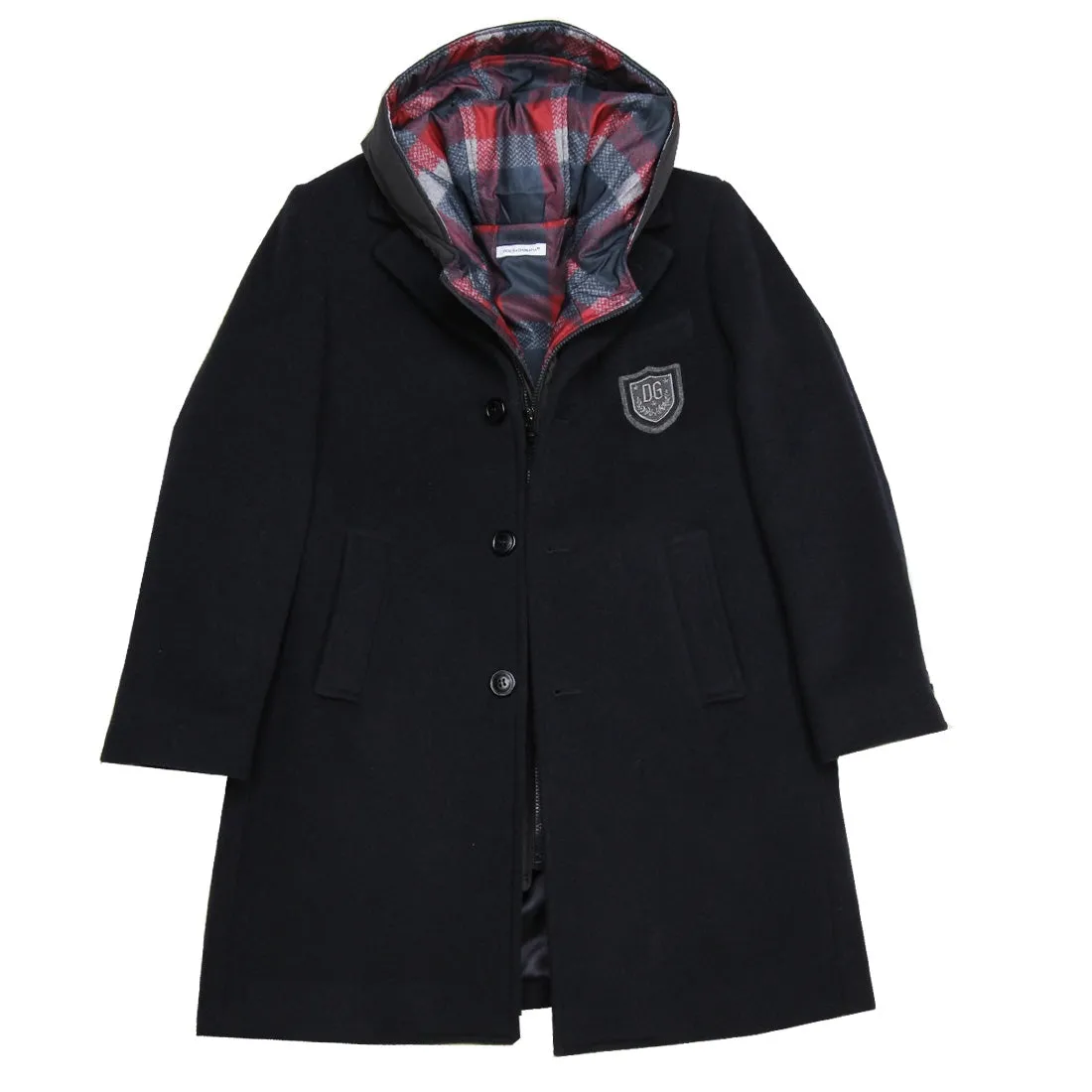 Dolce & Gabbana Kids 3-in-1 Navy Coat