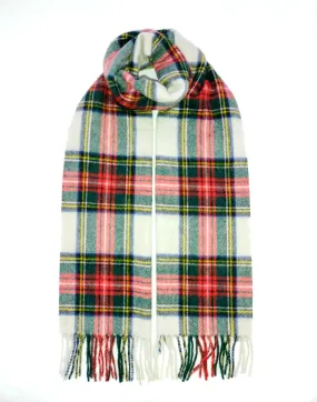 Dress Stewart Lambswool Check Scarf