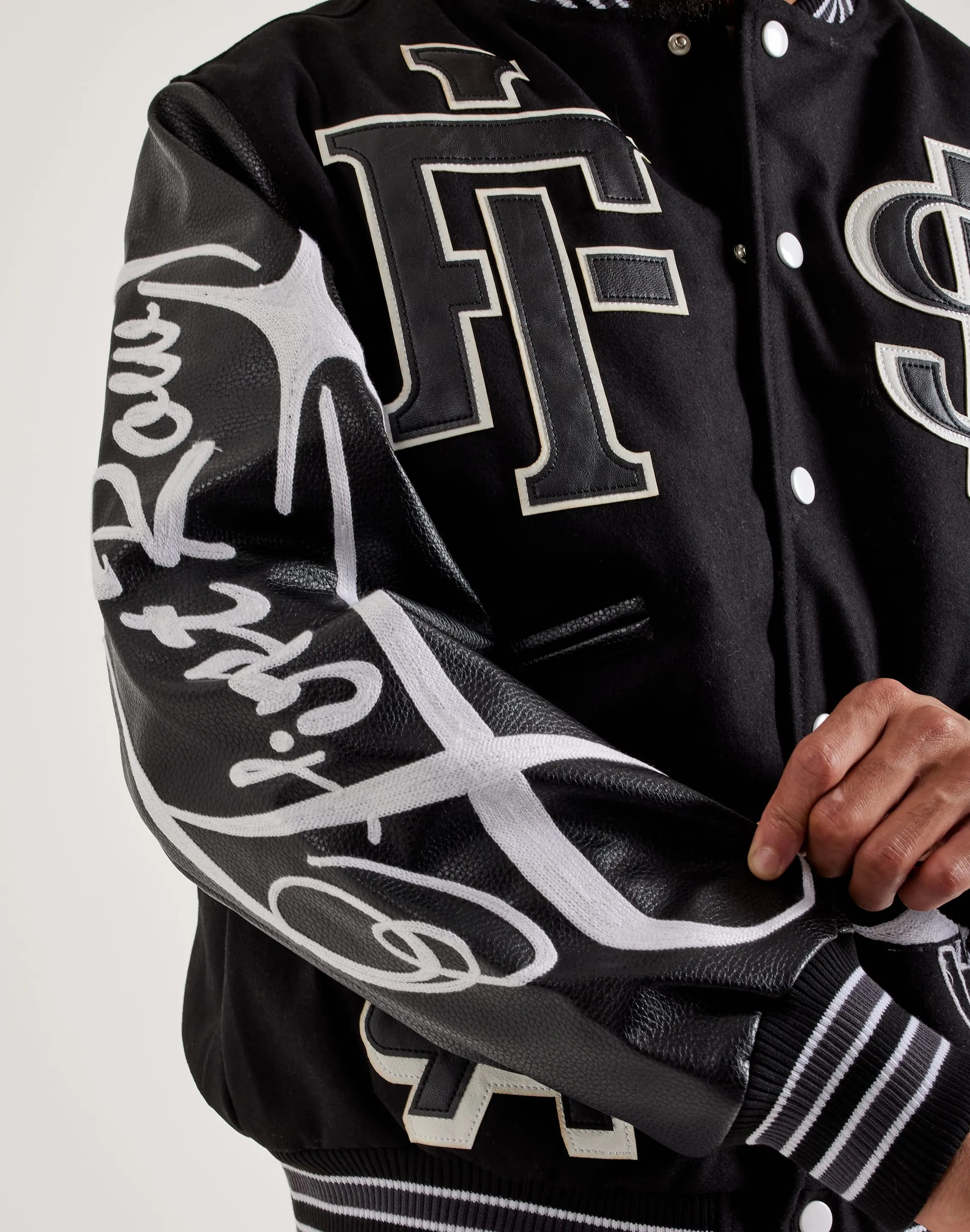 First Row Coexist Varsity Jacket