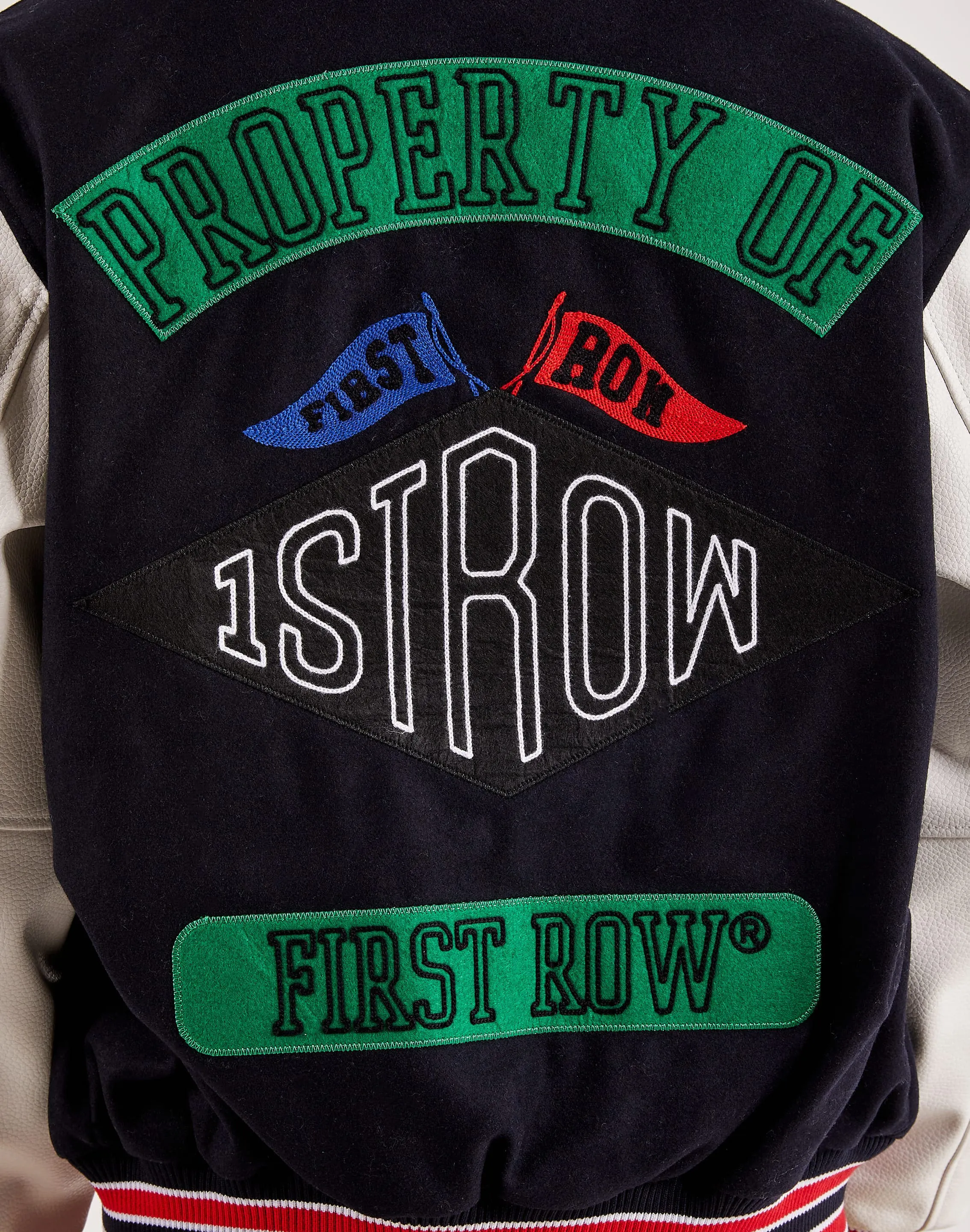 First Row Property Of Varsity Jacket